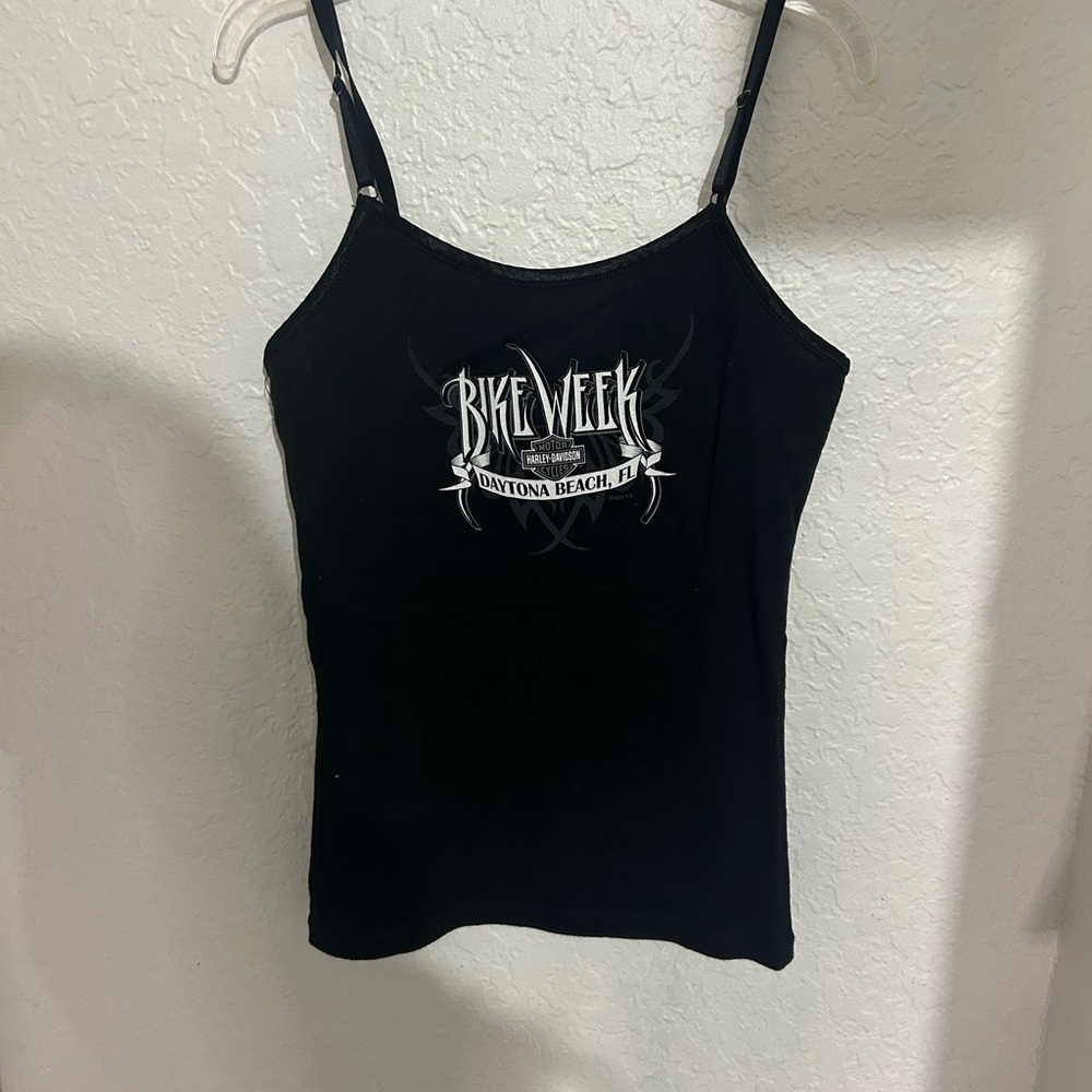 Harley Davidson, spaghetti strap tank top